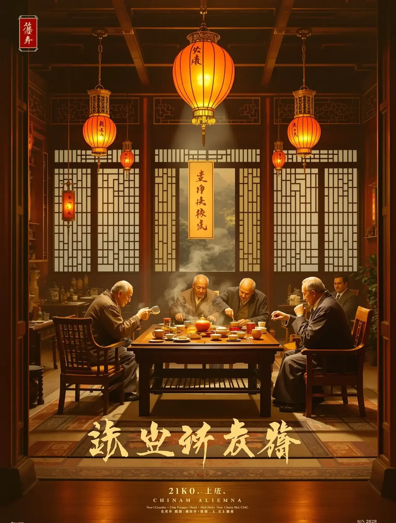 韩剧网《茶馆风云》封面海报